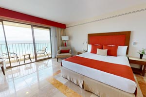 Deluxe Ocean View room at Grand Park Royal Cancún